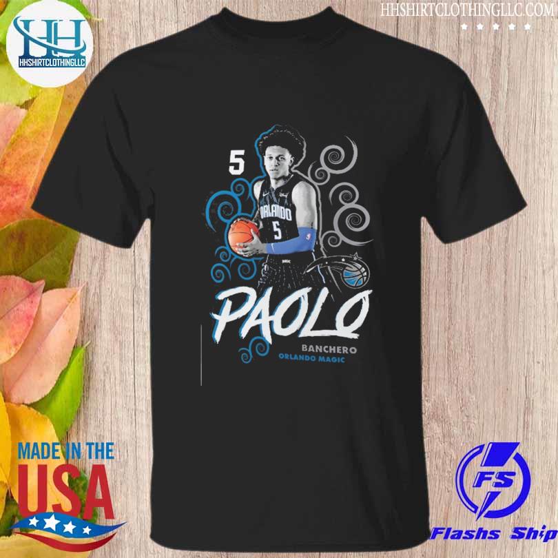 Paolo banchero orlando magic player name & number competitor shirt