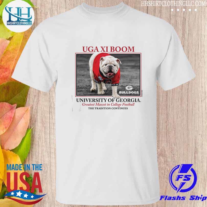 Georgia Bulldogs Uga Xi Boom University Of Georgia The Tradition Continues  shirt, hoodie, sweater, long sleeve and tank top