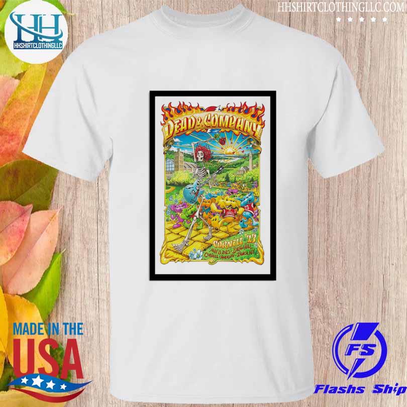 2023 dead & company poster the final trip tour shirt