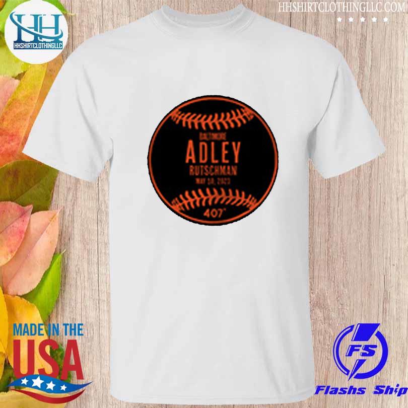 Adley rutschman eutaw street home run ball shirt