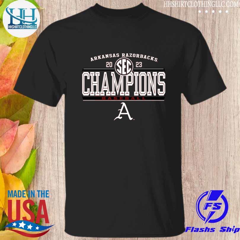Arkansas Razorbacks 2023 Champions Baseball shirt