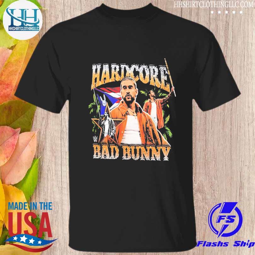 Black Bad Bunny Hardcore T-Shirt