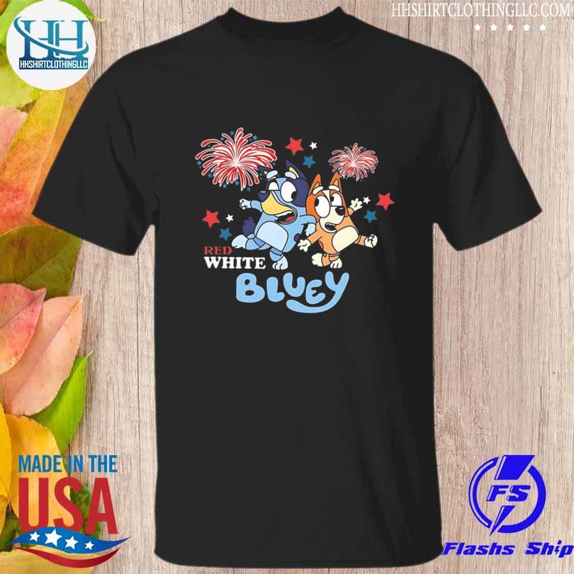 Bluey and bingo 4th july 2023 shirt