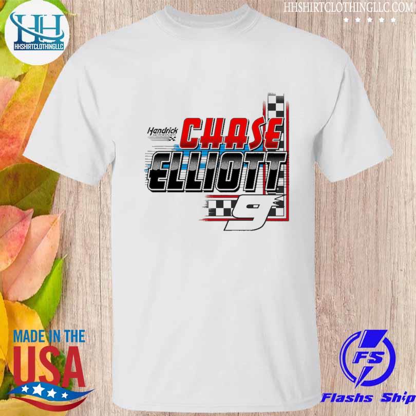 Chase Elliott Hendrick Motorsports Team Collection Ash LLumar Finish Line T-Shirt