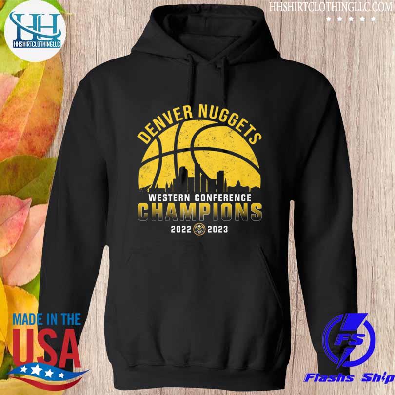 Denver nuggets western conference champions 2022 2023 s hoodie den