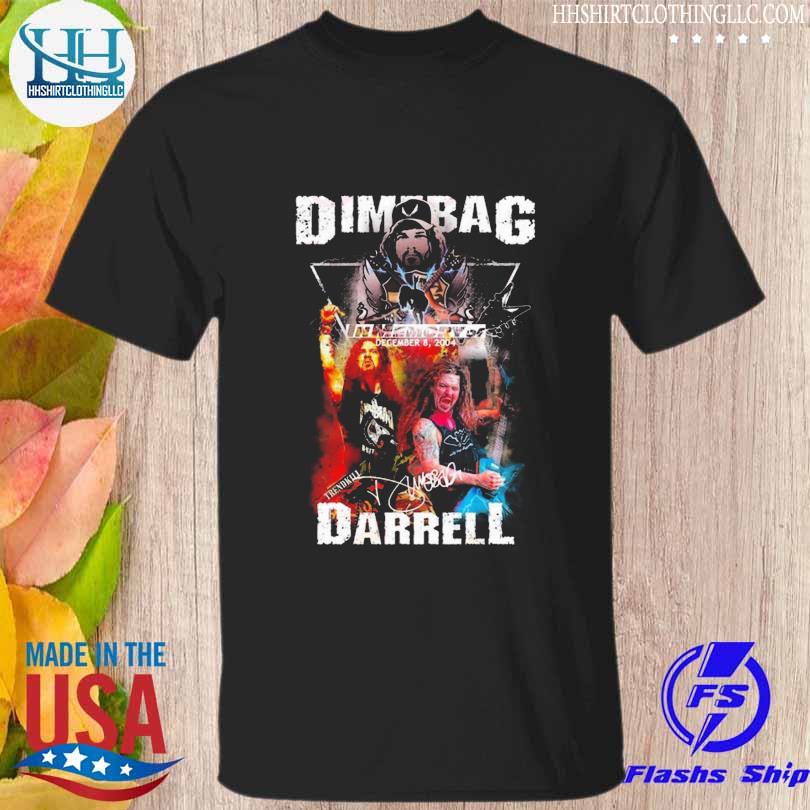 Dimebag darrell in memory of december 8 2004 shirt