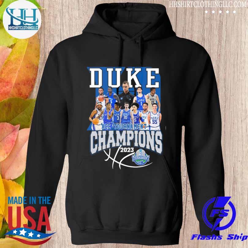 Duke acc tournament champions 2023 s hoodie den