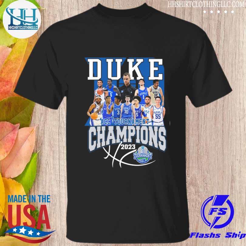 Duke acc tournament champions 2023 shirt