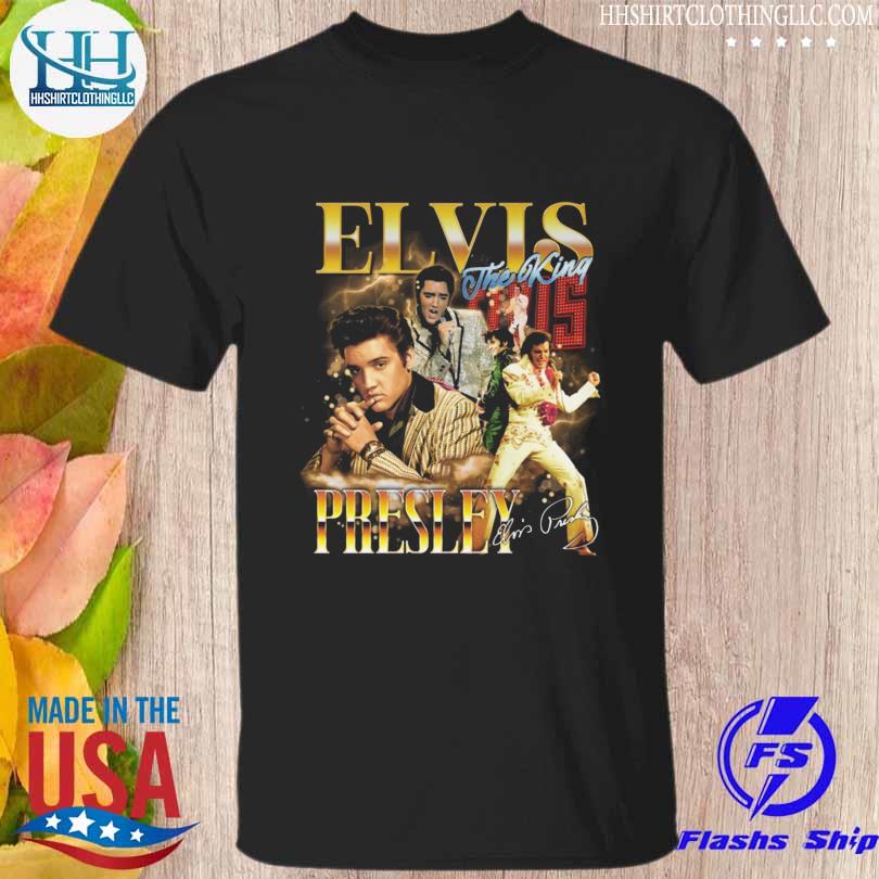 Elvis presley signature shirt