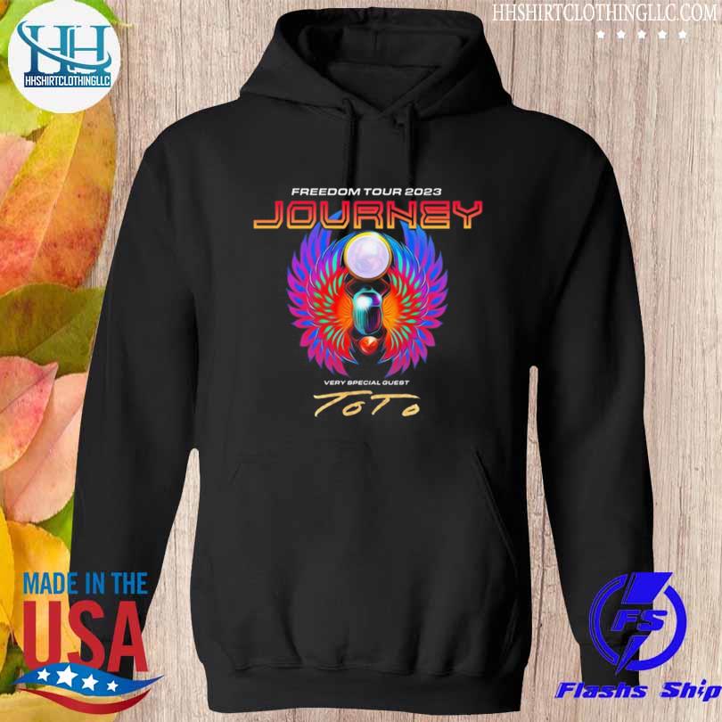 Freedomtour 2023 journey very special guest toto s hoodie den