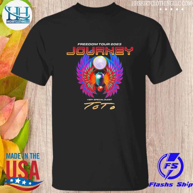 Freedomtour 2023 journey very special guest toto shirt
