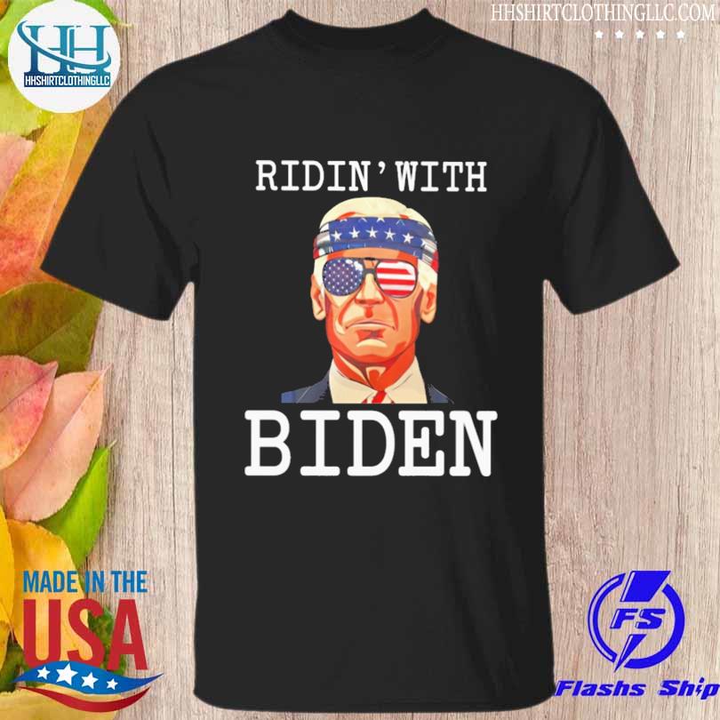 Joe Biden ridin' with Biden 2023 shirt