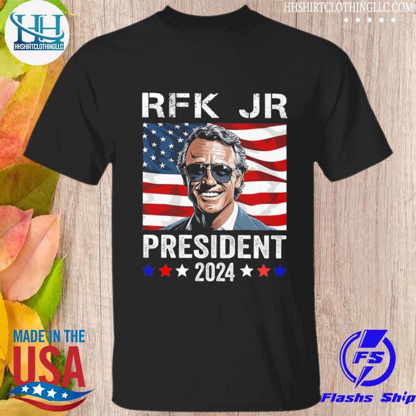 Kennedy for president premium apparel American flag 2023 shirt