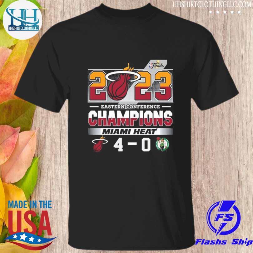 Miami heat and boston celtics 2023 eastern conference champions shirt