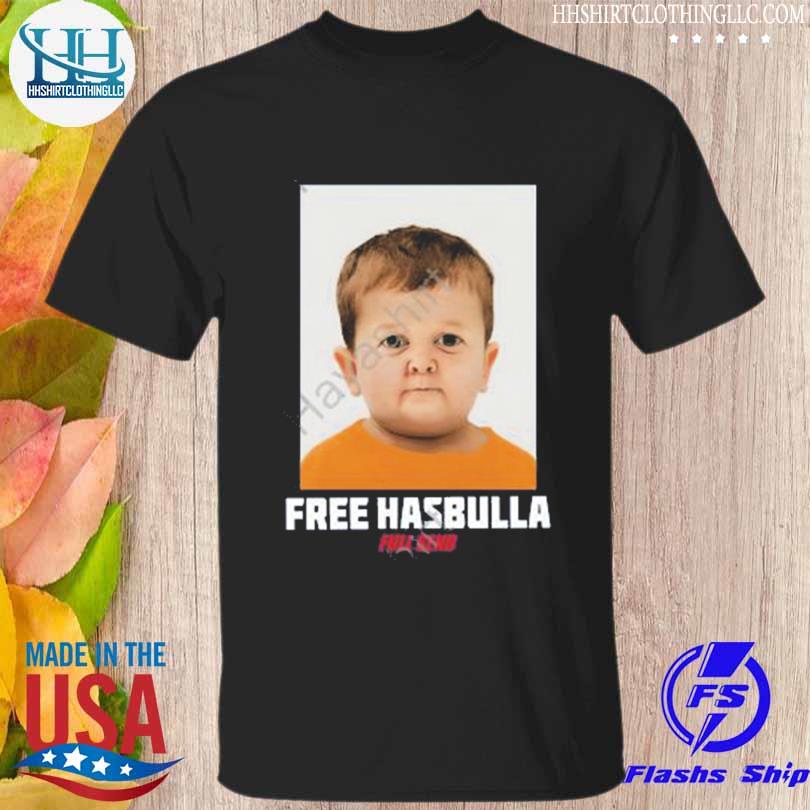 Official Free Hasbulla Mugshot Shirt