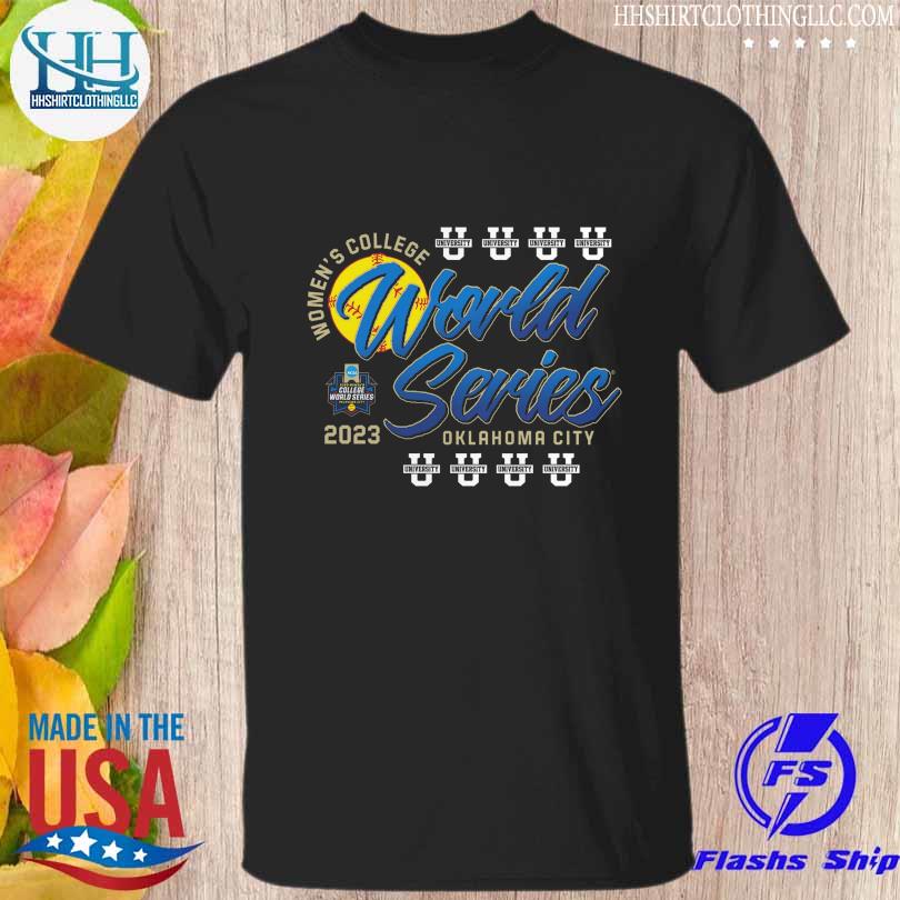 Oklahoma city 2023 women's college world series world series shirt