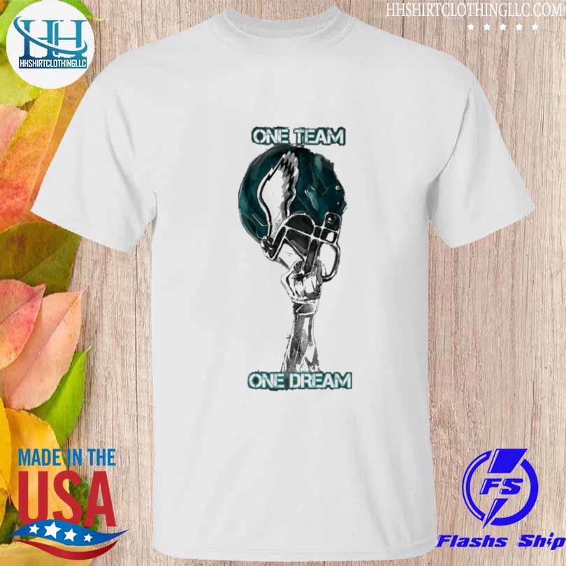 Philadelphia eagles football usa one team one team shirt