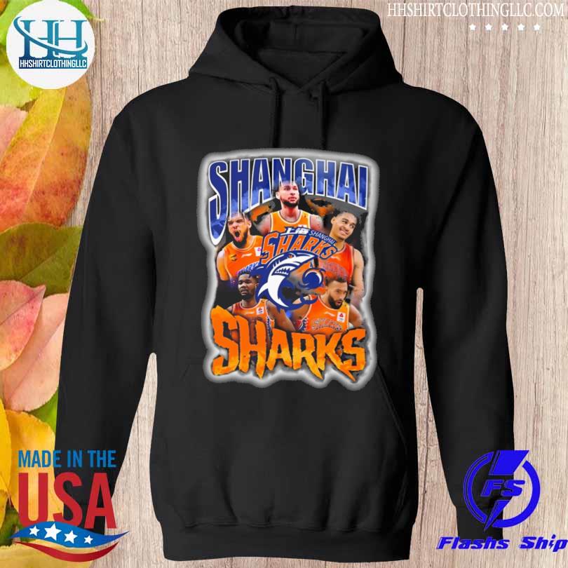 Shanghai Sharks all team player 2023 s hoodie den