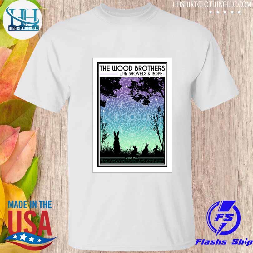 Spring tour 2023 the wood brothers shirt