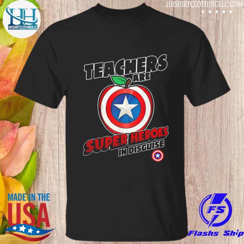 Teachers are super heroes in disguise 2023 shirta