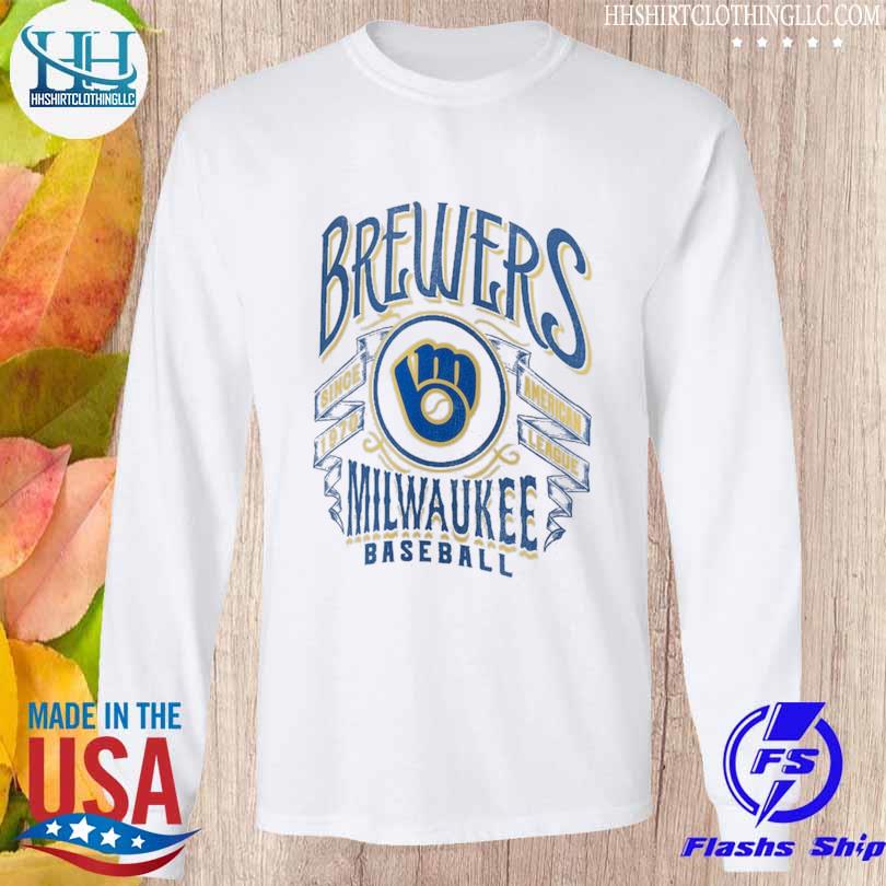 Milwaukee Brewers American League retro logo T-shirt, hoodie, sweater, long  sleeve and tank top