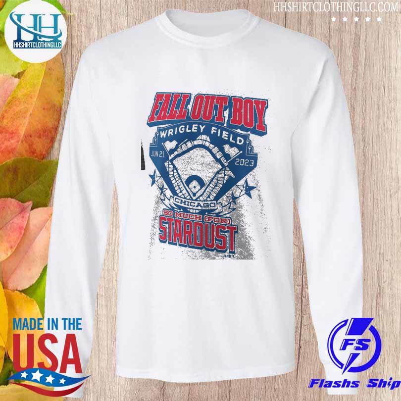 Fall Out Boy Wrigley Field June 21 Chicago 2023 baseball T-shirt, hoodie,  sweater, long sleeve and tank top