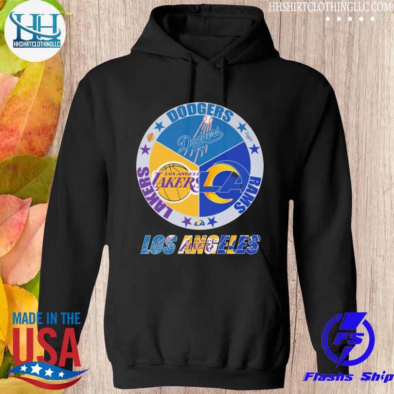 Official Los angeles rams los angeles Lakers los angeles Dodgers 2023 shirt,  hoodie, sweater, long sleeve and tank top