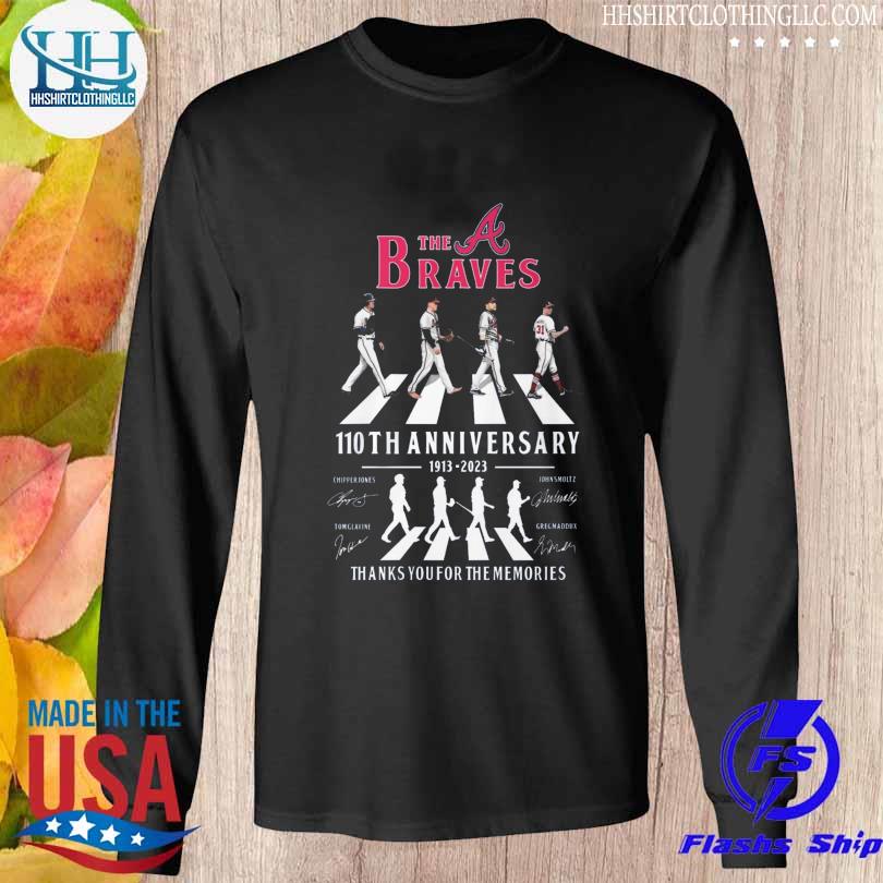 The atlanta braves abbey road 110th anniversary 1913 2023 thank