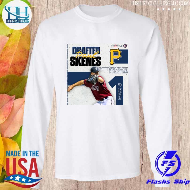 Pittsburgh Pirates No 1 Pick Paul Skenes 2023 MLB Shirt, hoodie, sweater,  long sleeve and tank top