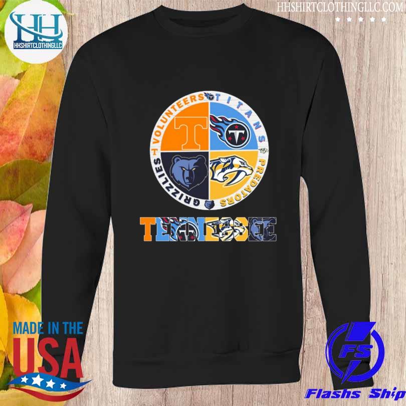 Tennessee Volunteers And Tennessee Titans Shirt, hoodie, sweater