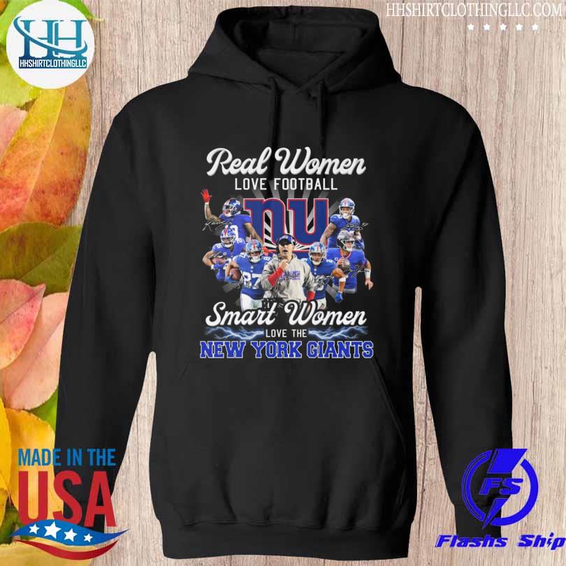 Real women love football smart women love the New York Giants 2023 logo  shirt, hoodie, sweater, long sleeve and tank top