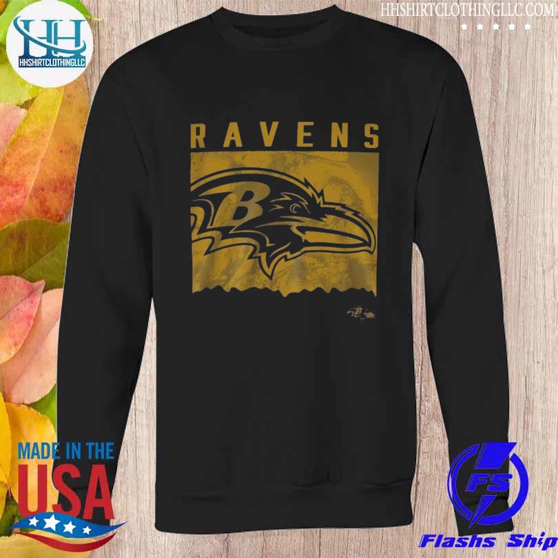 Baltimore Ravens Youth Liquid Camo Logo T-Shirt, hoodie, sweater