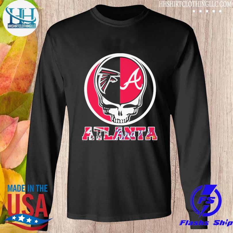 Grateful Dead Atlanta Falcons And Atlanta Braves Shirt, hoodie, sweater,  long sleeve and tank top