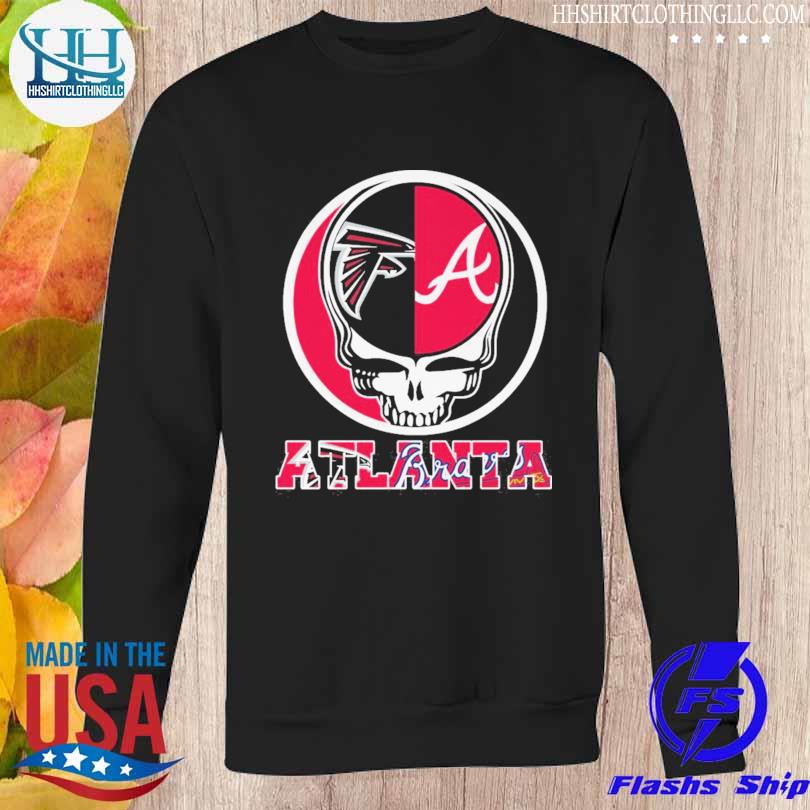 Grateful Dead Atlanta Falcons And Atlanta Braves Shirt, hoodie