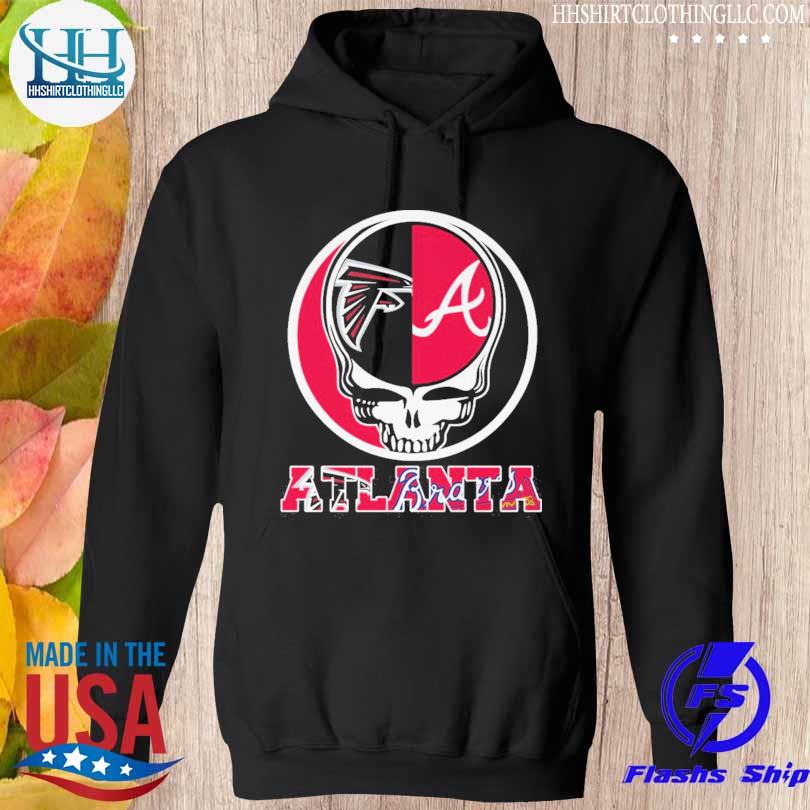 Grateful Dead Atlanta Falcons And Atlanta Braves Shirt, hoodie