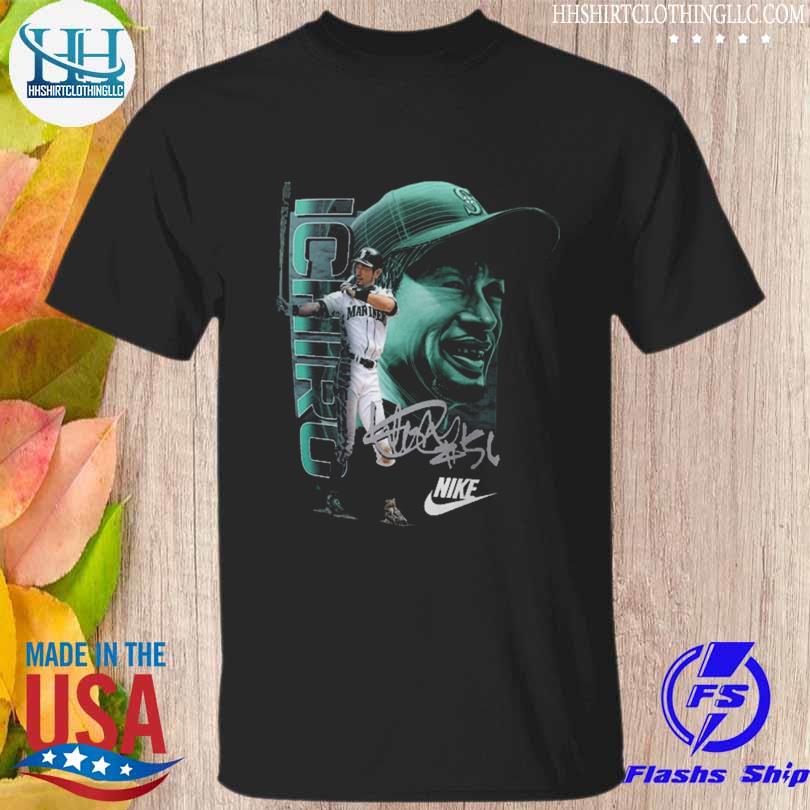 Official Ichiro suzukI Seattle mariners baseball retro T-shirt, hoodie,  tank top, sweater and long sleeve t-shirt