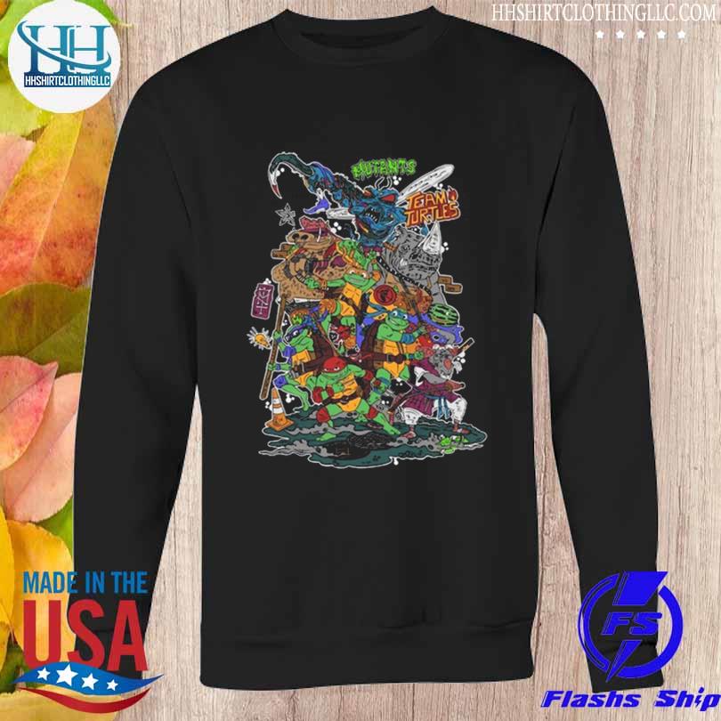 Teenage Mutant Ninja Turtles Shirt T-Shirt Vintage Mutants Hoodie