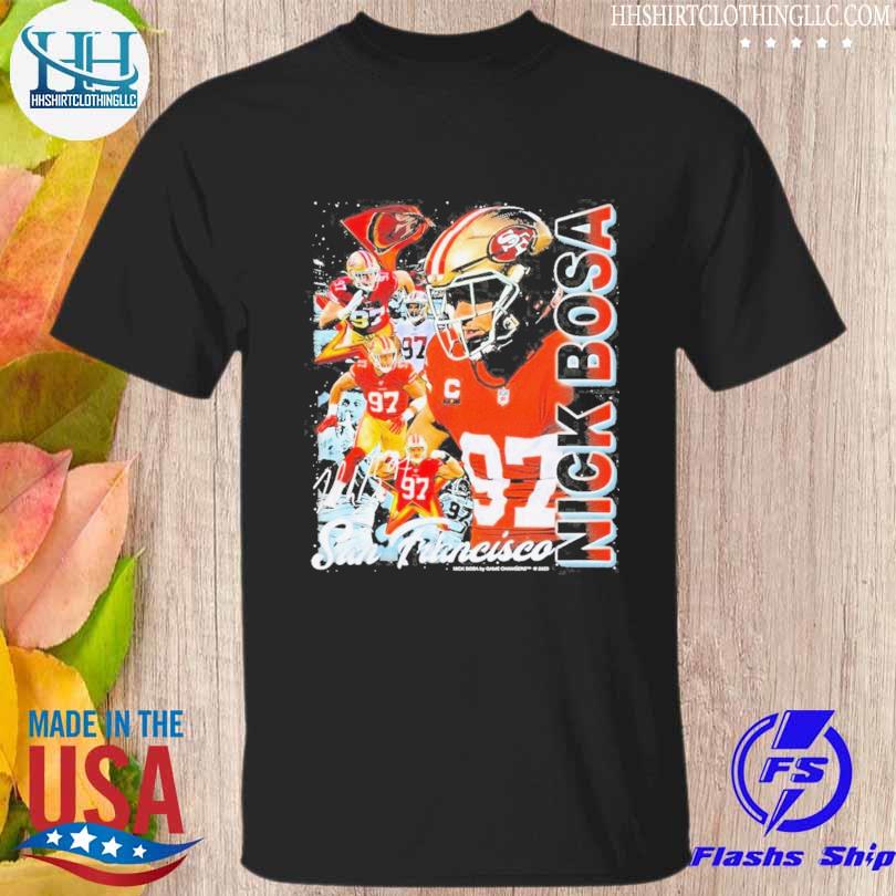 Nick Bosa San Francisco 49ers signature 2023 shirt, hoodie, sweater, long  sleeve and tank top