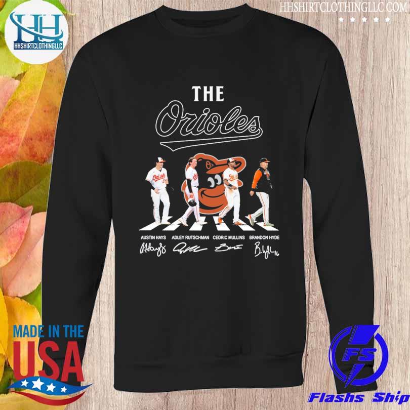 The Baltimore Orioles Abbey Road signatures 2022 shirt