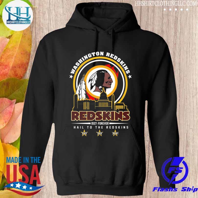 The Redskins 1932-forever thank you for the memories signatures shirt,  hoodie, sweater, long sleeve and tank top