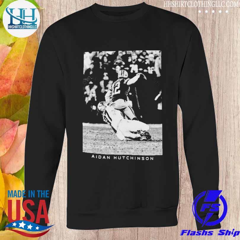 Official Detroit lions aidan hutchinson majestic threads T-shirt, hoodie,  tank top, sweater and long sleeve t-shirt