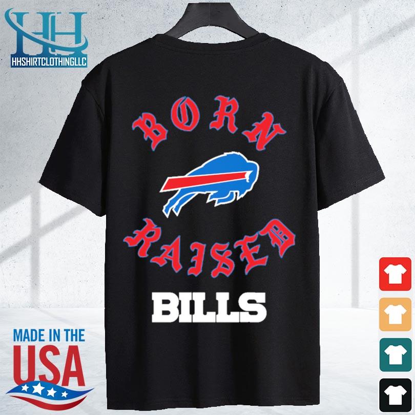 Buffalo Bills born raised Bills logo gift shirt, hoodie, sweater