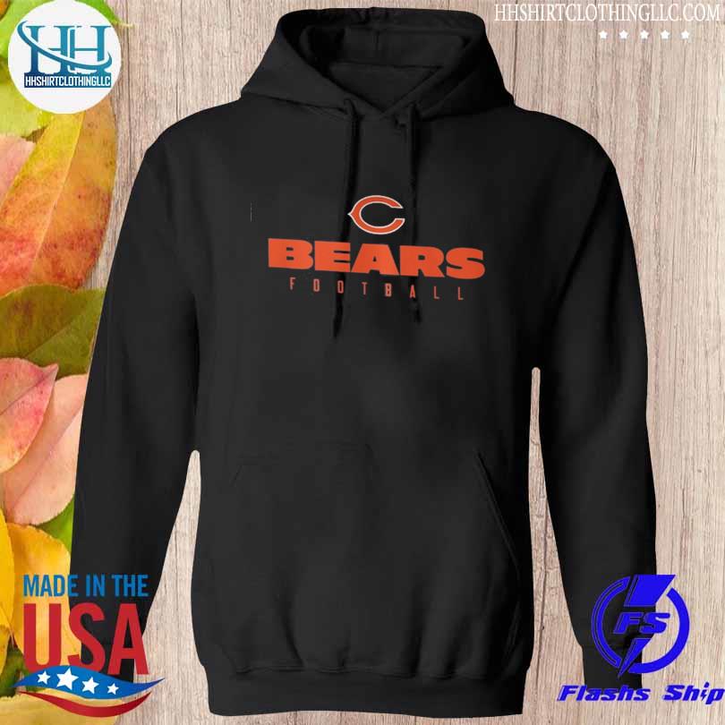 Chicago bears nike sideline club fleece pullover shirt, hoodie