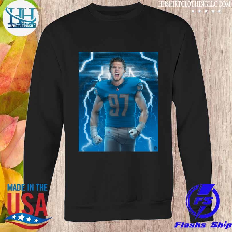 Detroit Lions Aidan Hutchinson Back To the 313 shirt, hoodie, sweater, long  sleeve and tank top