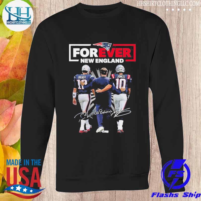 Forever New England Patriots Tom Brady Mac Jones Signatures Shirt, hoodie,  sweater, long sleeve and tank top