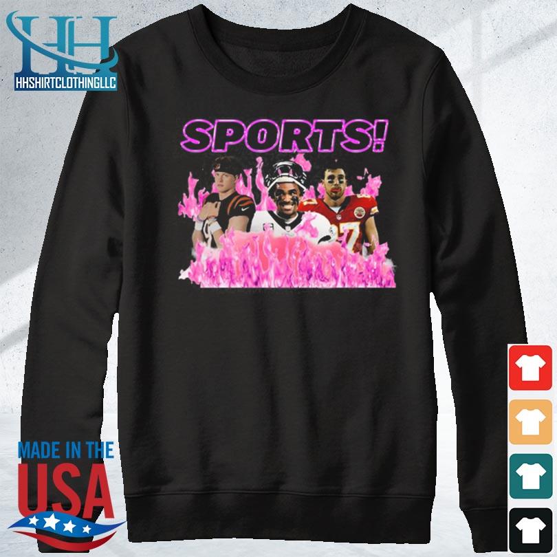 Official Sports Joe Burrow Travis Kelce Shirt, hoodie, sweater, long sleeve  and tank top