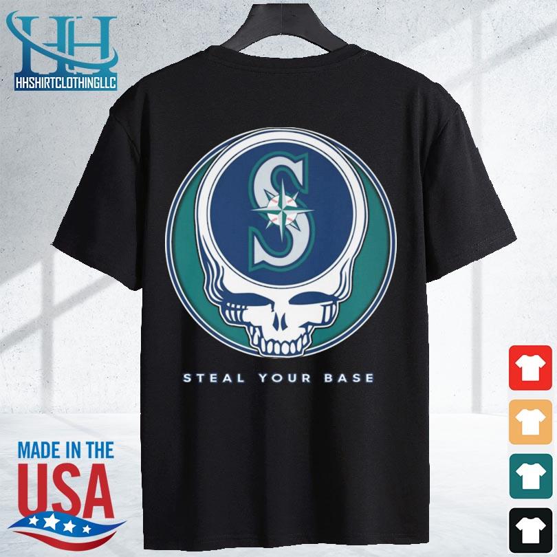 Grateful Dead Seattle Mariners Steal Your Base Logo Shirt, hoodie, sweater,  long sleeve and tank top