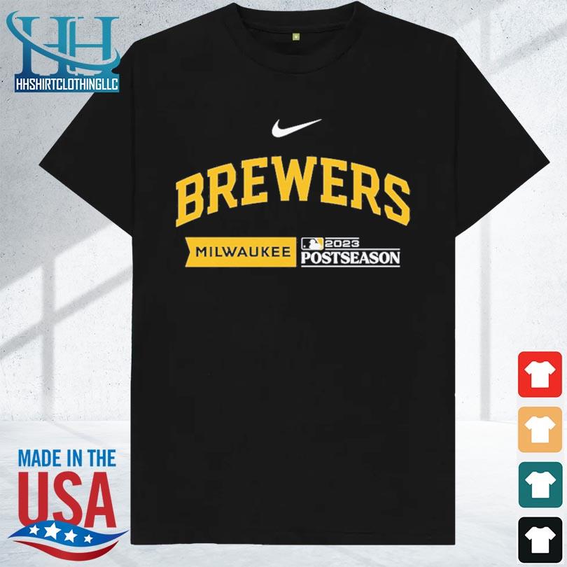 Milwaukee Brewers Nike Youth 2023 Postseason Authentic Collection