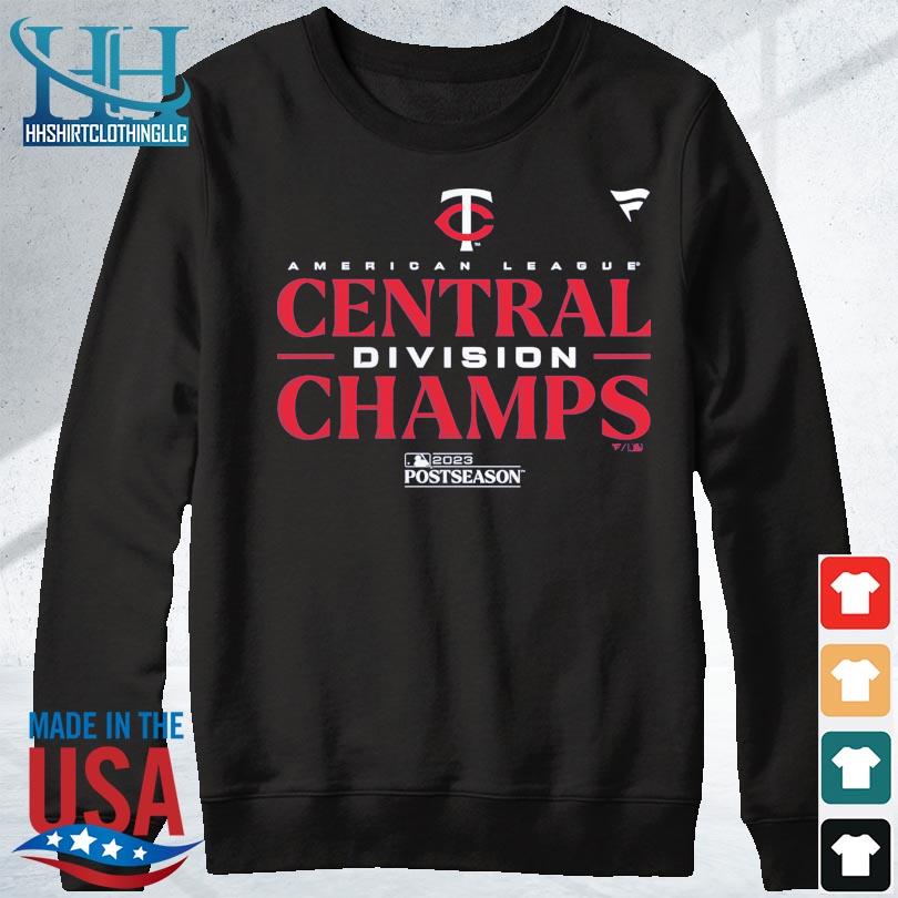 Minnesota Twins Youth 2023 AL Central Division Champions Locker Room Shirt,  hoodie, sweater, long sleeve and tank top