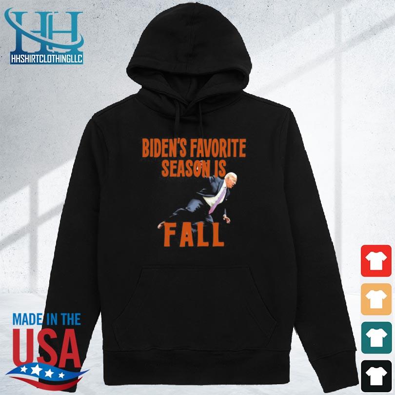 Reckless Patriot Gear biden's favorite season is fall shirt, hoodie,  sweater, long sleeve and tank top